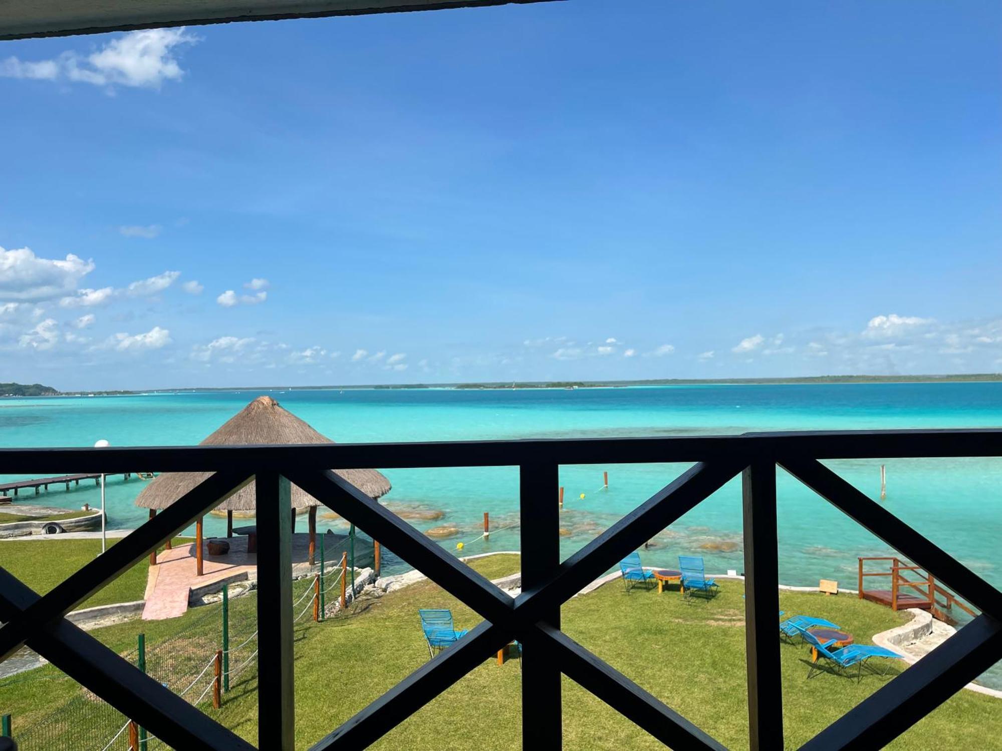 Blue Caribe Bacalar Front Lagoon Eksteriør billede